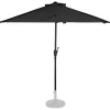 VONROC Magione 270 x 135 cm Premium parasol - Black