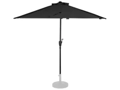 VONROC Magione 270 x 135 cm Premium parasol - Black
