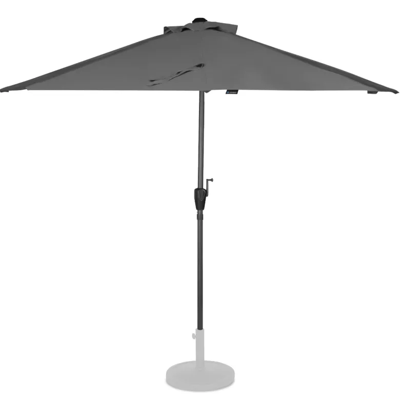 VONROC Magione 270 x 135 cm Premium parasol - Grey