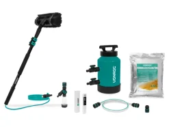 VONROC 1,8m telescopische wasborstelset met DI-Puurwaterfilter