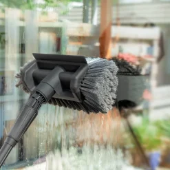 VONROC 1,8m telescopische wasborstelset met DI-Puurwaterfilter