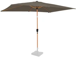 VONROC Premium Rapallo 200 x 300 cm parasol - Taupe