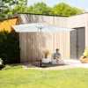 VONROC Premium Rapallo 200 x 300 cm parasol - White