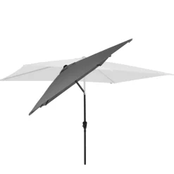 VONROC Premium Rapallo 200 x 300 cm parasol - Grey