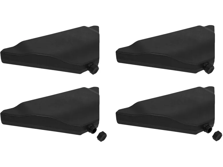 VONROC Premium vulbare parasoltegels - 4 stuks