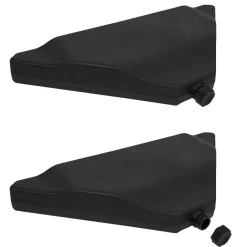 VONROC Premium vulbare parasoltegels - 4 stuks