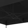 VONROC Premium 3 x 3 Easy-Up partytent met zijwanden - Black