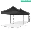 VONROC Premium 6x3 easy-Up partytent met koppelset - Black