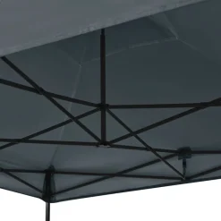 VONROC Premium 6x3 easy-Up partytent met koppelset - Grey