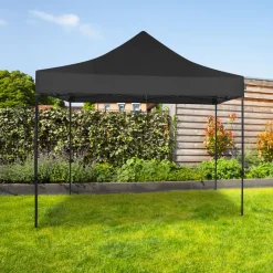 VONROC Premium 3x3m easy-up partytent - Black