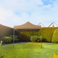 VONROC Premium 3x3m easy-up partytent - Beige