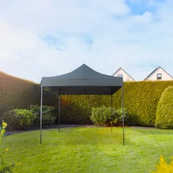 VONROC Premium 3x3m easy-up partytent - Grey