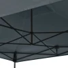 VONROC Premium 3x3 partytent met muggennet wanden - Grey