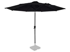 VONROC Recanati Ø300 cm Premium stokparasol - Black