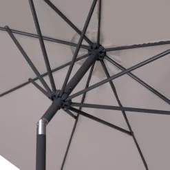 VONROC Recanati Ø300 cm Premium stokparasol - Beige