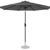 VONROC Recanati Ø300 cm Premium stokparasol - Grey