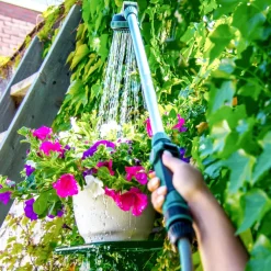 Vonroc sproeilans tuindouche met houder en spanbanden