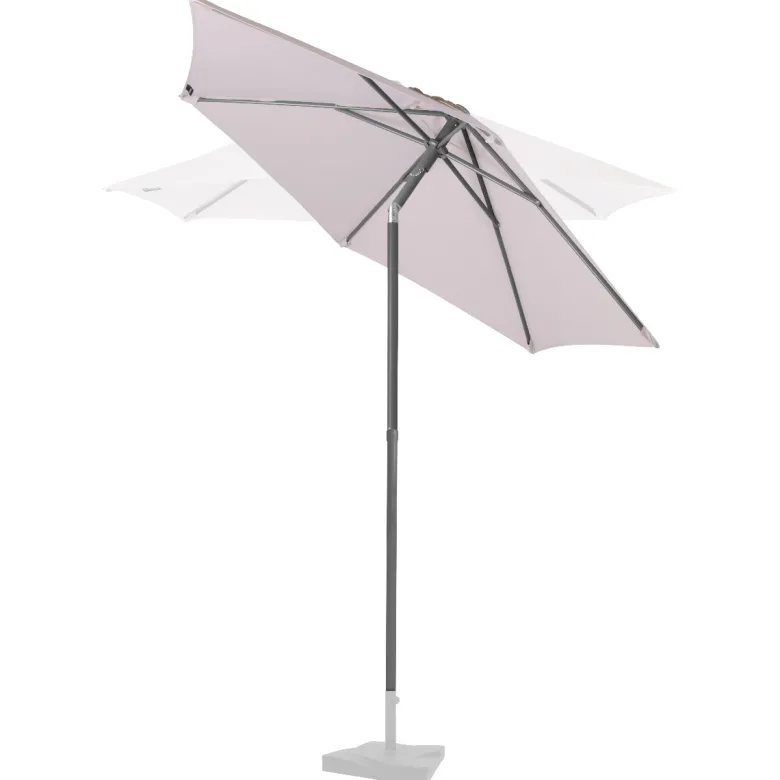 VONROC Torbole Ø 200 cm Premium parasol - Beige