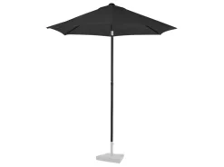 VONROC Torbole Ø 200 cm Premium parasol - Black