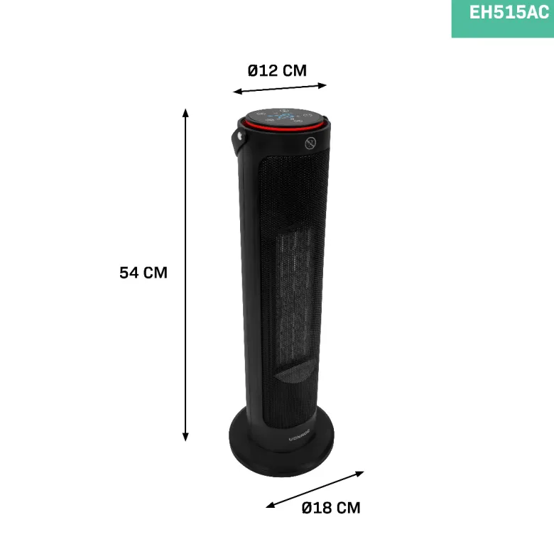 Vonroc Toren ventilatorkachel - 2000 watt