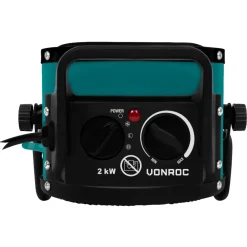 Vonroc 2000 watt elektrische ventilatorkachel - Green