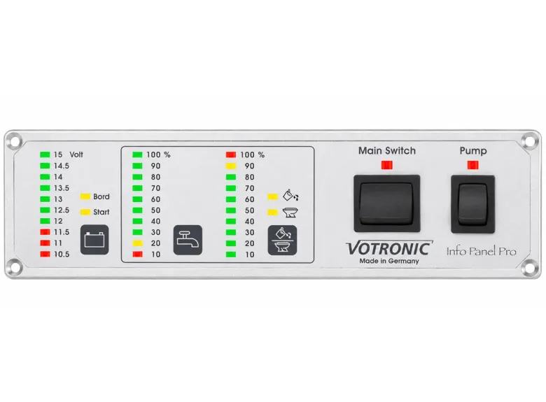 Votronic Info Panel Pro display