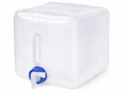Vouwbare 10 liter watertank - transparent