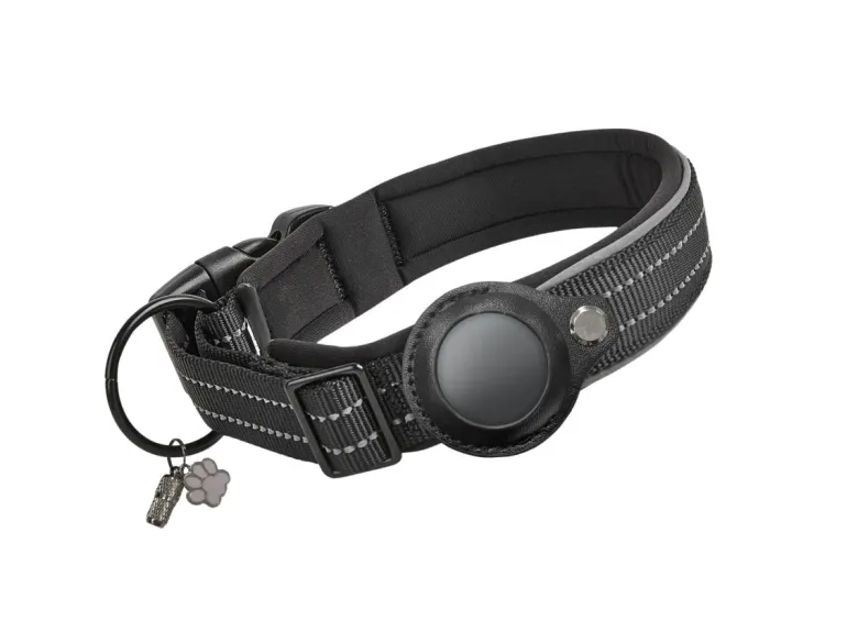 Vulpes Goods Apple AirTag Hondenhalsband - Maat S
