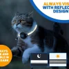 Vulpes Goods Apple AirTag kattenhalsband - Maat M