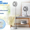 Vulpes Goods draadloze ventilator met afstandsbediening