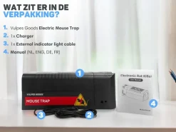 Vulpes Goods Elektrische muizenval