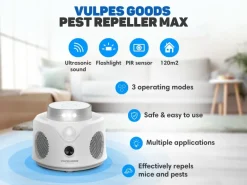 Vulpes Goods 360 Graden Ultrasonische muizenverjager