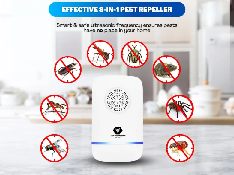 Vulpes Goods Insectenverjager - Set van 4