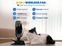 Vulpes Goods MAX USB tafelventilator
