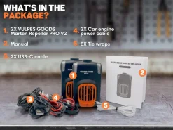 Vulpes Goods USB & Auto accu marterverjager