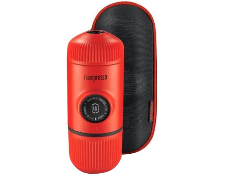 Wacaco Nanopresso draagbare espressomachine met hoes - Red