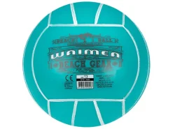 Waimea 13 cm PVC strandbal - Aqua blue