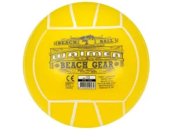 Waimea 13 cm PVC strandbal - Yellow