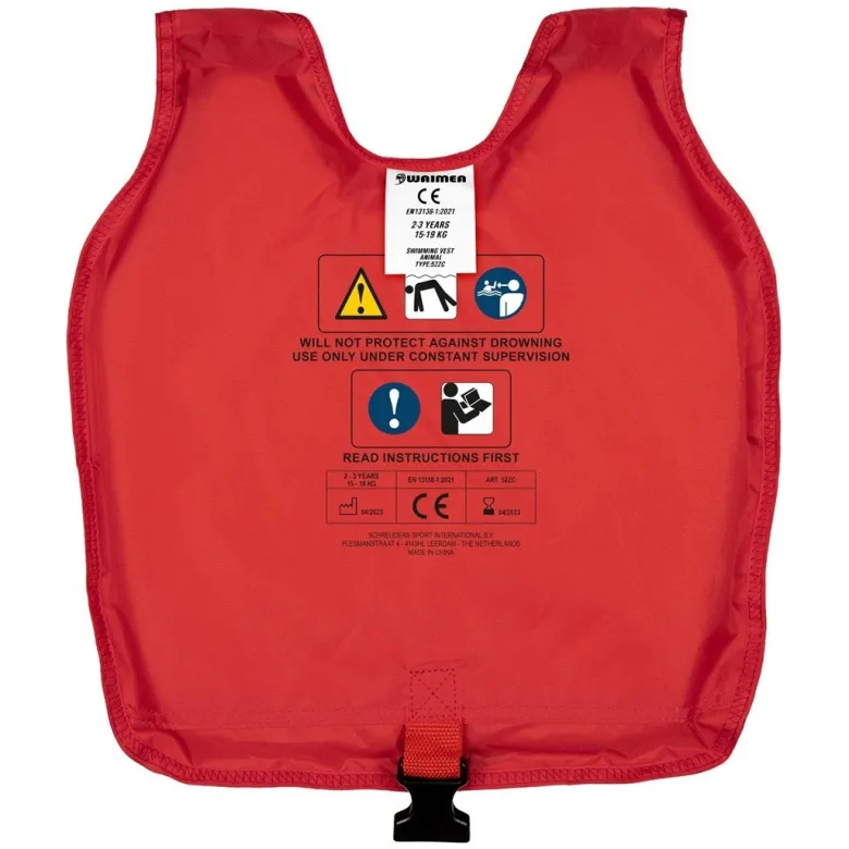 Waimea 2-3 jaar kinder zwemvest - Red