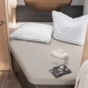 Walra Jersey Frans bed Links hoeslaken - Sand