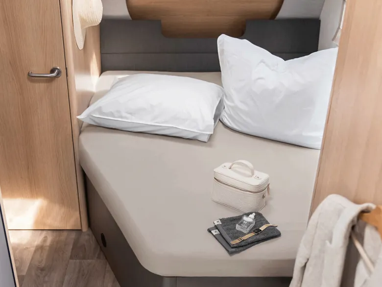 Walra Jersey Frans bed Links hoeslaken - Sand