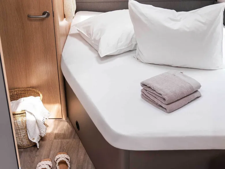 Walra Jersey Frans bed links hoeslaken - White