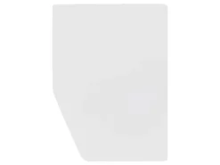 Walra Jersey Frans bed links hoeslaken - White