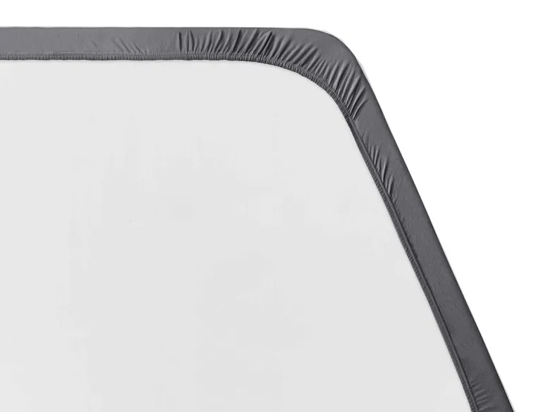 Walra Jersey Frans bed rechts hoeslaken - Anthracite