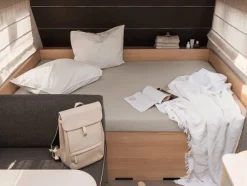 Walra Jersey hefbed/dwarsbed hoeslaken - Sand