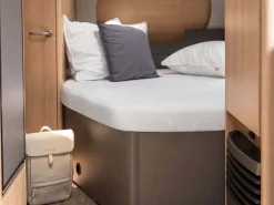 Walra Molton Frans bed links matrasbeschermer - White