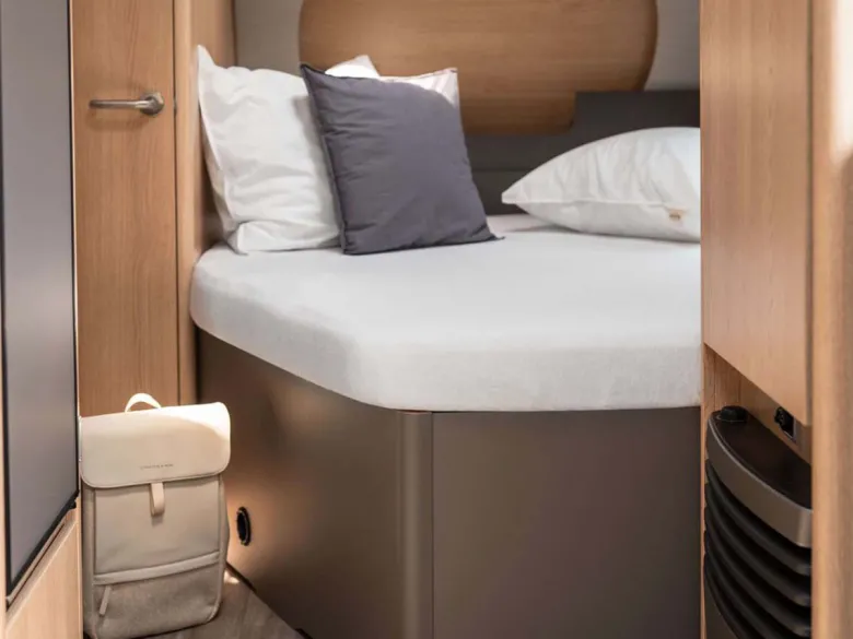 Walra Molton Frans bed links matrasbeschermer - White