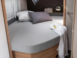 Walra Multifit Frans bed rechts hoeslaken - Grey