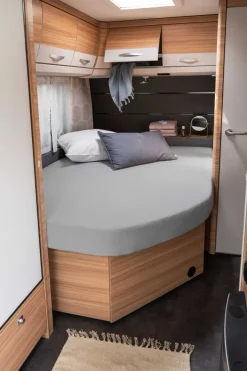 Walra Multifit Frans bed rechts hoeslaken - Grey