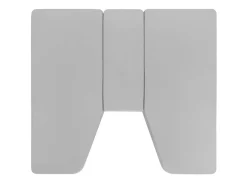 Walra Multifit lengtebed 3 delig hoeslaken - Grey